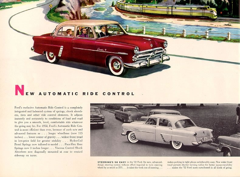 1952 Ford Brochure Page 12